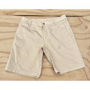 Lululemon ABC Commission Shorts Men’s Flat Front Khaki/‎ Tan Size 32 Quality